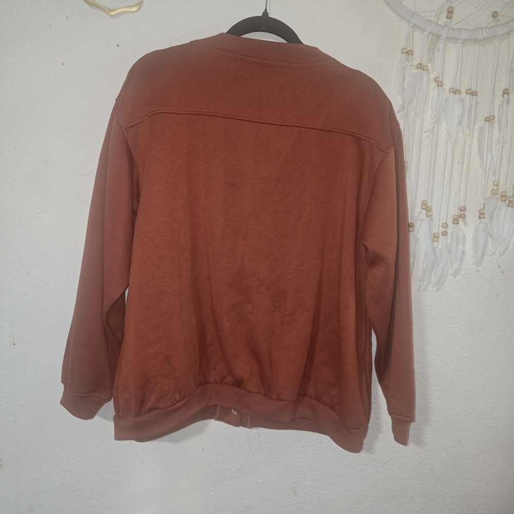 Tudor Court Rust Button-Up Jacket - Picture 2 of 4